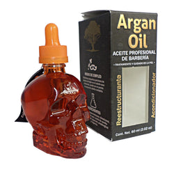 Calavera Barbiux aceite de argán de 60 mililitros | Barbiux skull argan oil of 2.03 FL Oz - Tienda Incredible Products México - Barbiux Machine