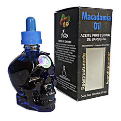 Calavera Barbiux aceite de macadamia de 60 mililitros | Barbiux skull macadamia oil of 2.03 FL Oz - Tienda Incredible Products México - Barbiux Machine