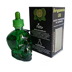 Calavera Barbiux aceite de bergamota de 60 mililitros | Barbiux skull bergamot oil of 2.03 FL Oz - Tienda Incredible Products México - Barbiux Machine