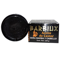 Cera para barba y cabello de aceite de castor con 120 gramos - Tienda Incredible Products México - Barbiux Machine