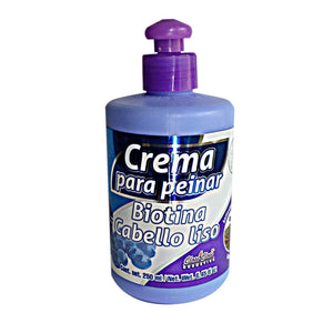 Crema para peinar de biotina con 250 mililitros | Biotin styling cream with 8 FL Oz - Tienda Incredible Products México - Barbiux Machine