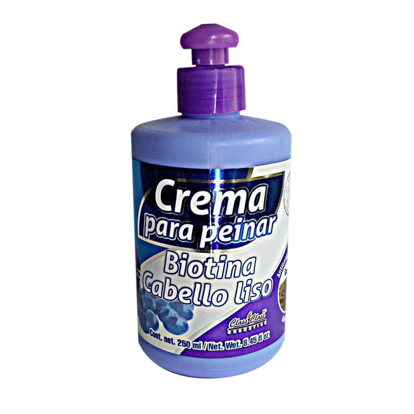 Crema para peinar de biotina con 250 mililitros | Biotin styling cream with 8 FL Oz - Tienda Incredible Products México - Barbiux Machine
